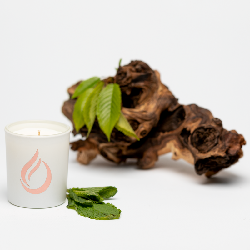 Aromatherapy 'Breathe' White Soy Candle