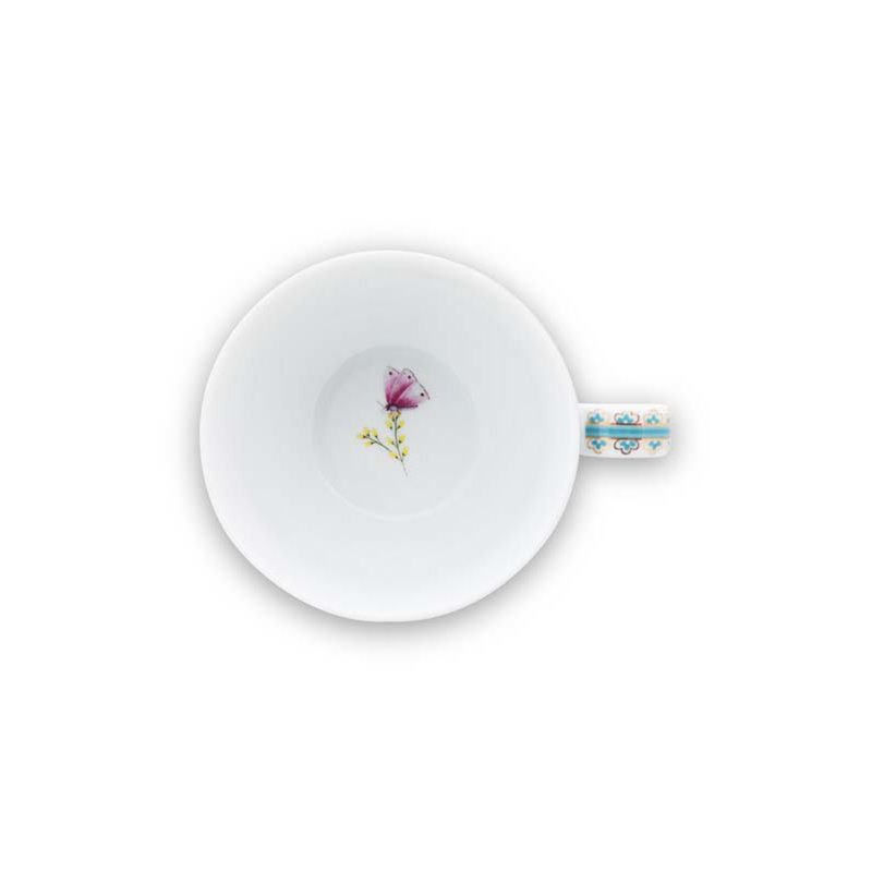 Cup & Saucer Blushing Birds White 280ml