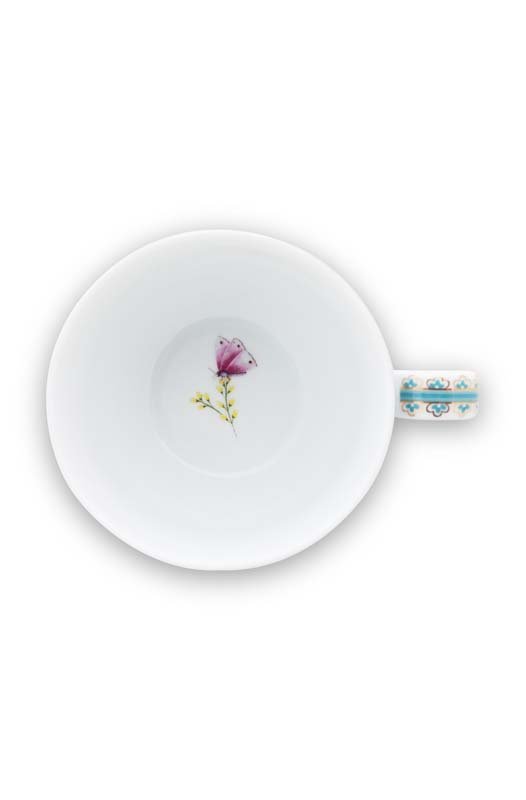 Cup & Saucer Blushing Birds White 280ml