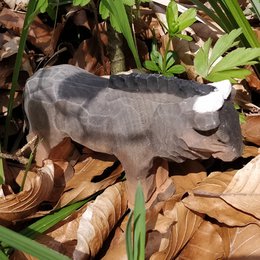 Wudimals® Wooden Gnu - Wildebeest Animal Toy