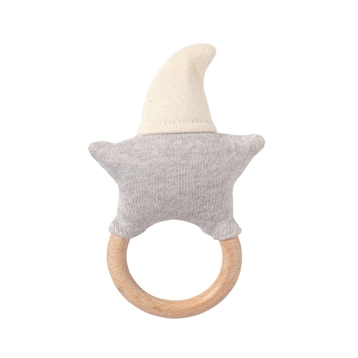 Ivory-Grey Rattle Star
