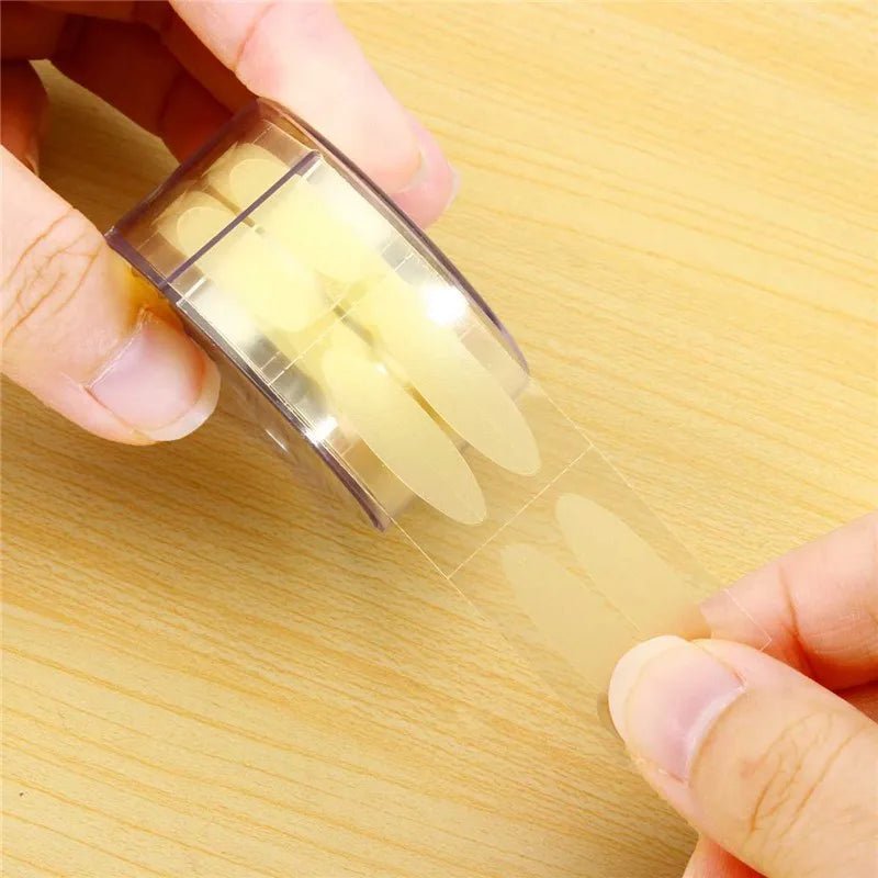 600 Stuks Eye Lift Strips Dubbele Ooglid Tape Helder Grijs Ooglid Streep Grote Ogen Onzichtbare Dubbele Vouw Ooglid Sticker Makeup Tools