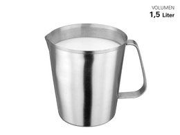 Measuring cup stainless steel satined 1.5 liters