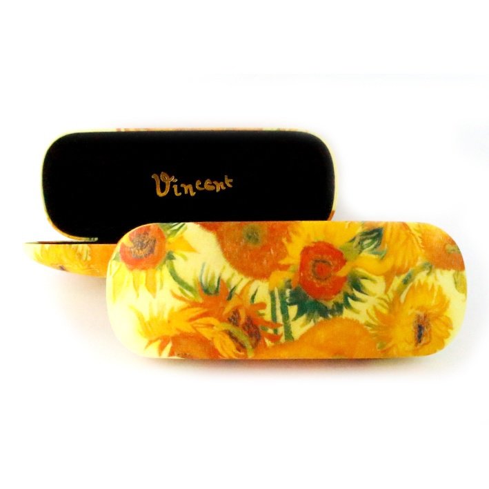Étui à lunettes, tournesols, Van gogh