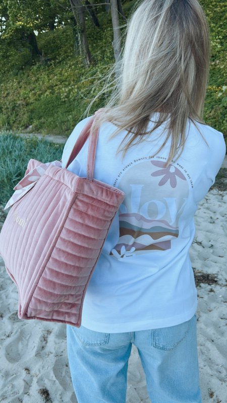Blush Rose mother's bag
