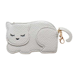 Portamonete Cat Katie - L'elegante gattino grigio