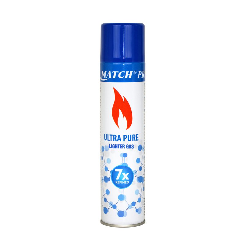 SILVER MATCH, Bombola del Gas PRENIUM ULTRA PURE, per Fornelli da Campeggio, Fornelli a Gas, 300 ML