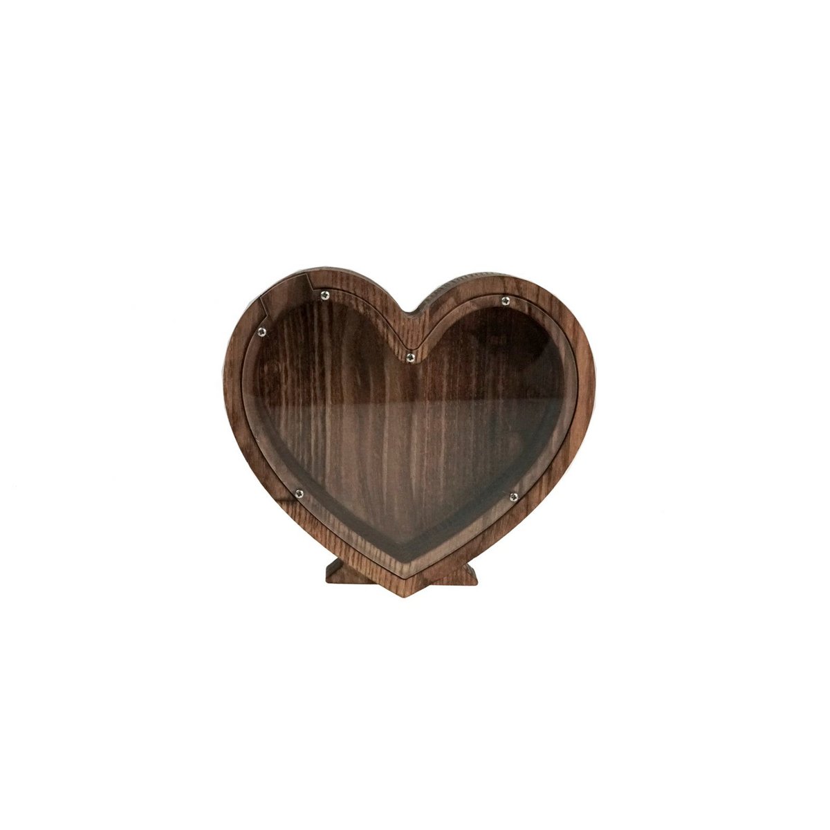 Sparschwein, Holz Sparschwein Herz