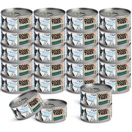 Dogs'n Tiger Adult, nourriture pour chats premium, bliss, nourriture humide, sans céréales, saumon et moules