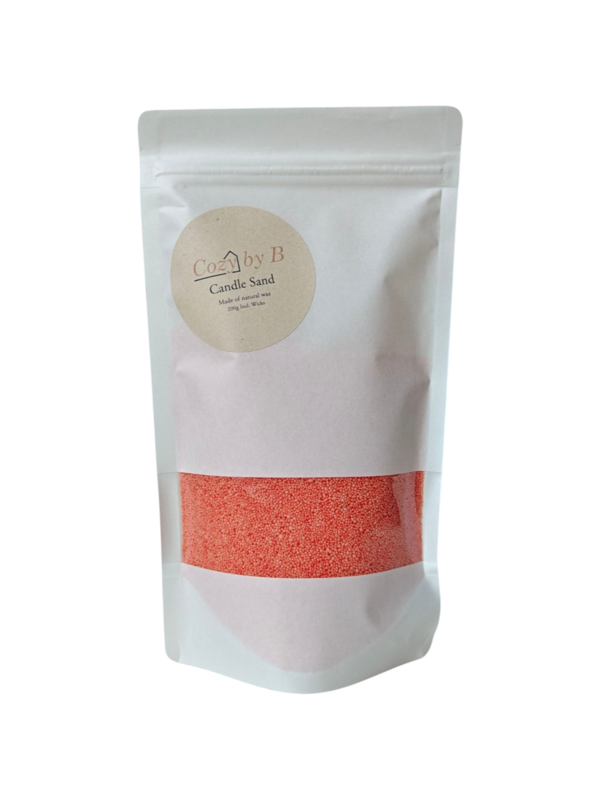 Burnig Sand Candle – Orange