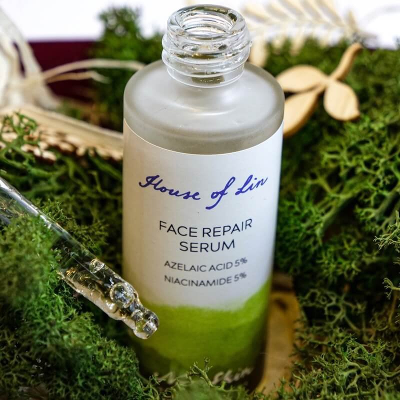 Face serum - Niacinamide 5% & Azelaic Acid 5% Skin Repair Serum - Natural,Vegan Natural & Clean Beauty Certified