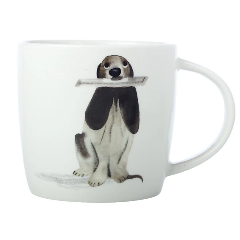 M&W FURRY FRIENDS Mug 400ml, The Mail, giftbox