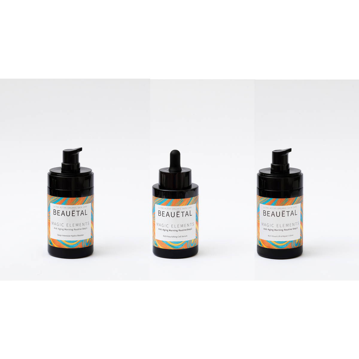 MAGIC ELEMENTS. 3-Phasen-Anti-Aging-Kur. Bio-Wirk-Kosmetik