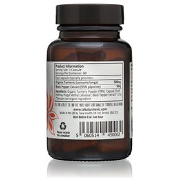 Gurkemejekapsler Økologisk 500mg 60kapsler