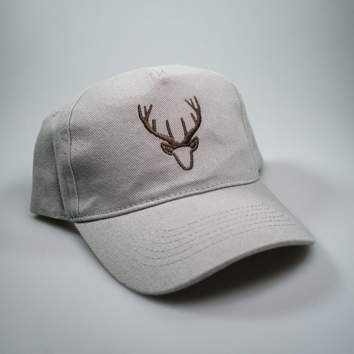 Baseballkasket grå hjortekasket hat kasket unisex
