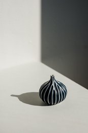 Congo Vase - Blue Stripes