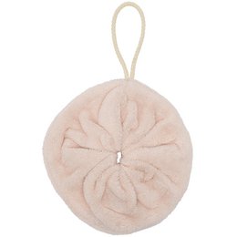  Children's shower flower in soft, absorbent bamboo sponge. Available in a variety of pastel colors including blush, hazelnut, marsala, milk foam, sage green, fern, and biscuit.
