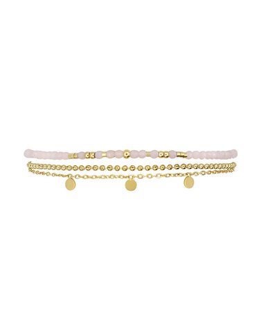 Armband 'Alexis' - Rosenquarz