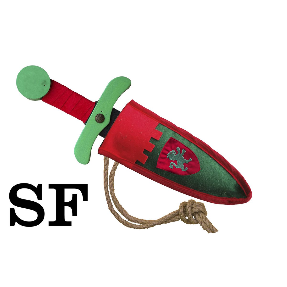 DAGGER SOFTIK GREEN + LION POUCH - ST707F