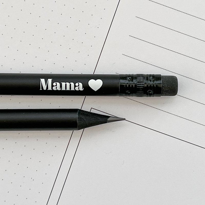 Mamma a matita con il cuore