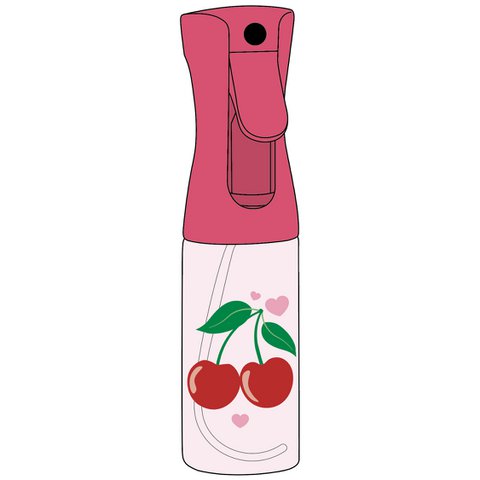 Words Cherry Flacon Spray Oplaadbaar – 200 ml - brumisateur