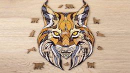 Eco Wood Art (EWA) puzzle puzzle Lynx, 1164, 35x28x0,5 cm Box di cartone