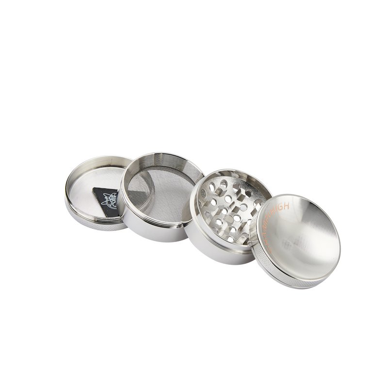 Présentoir de 9 Moulins à Épices 4 Parties – Argent, Doré, Rose Gold