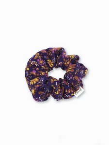 Scrunchie Zero Waste - Purple flowers