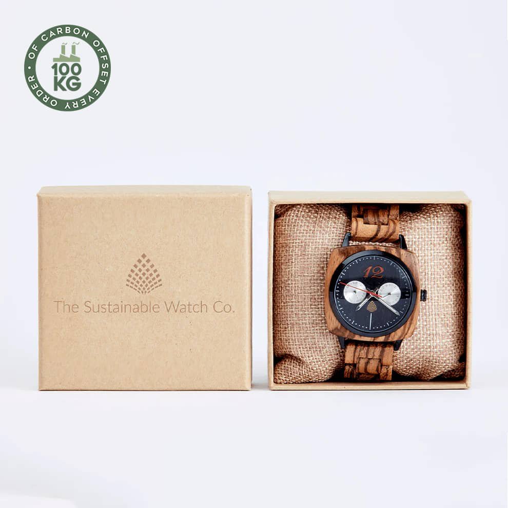 The Oak - Handmade Wood Vegan Watch