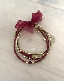 Bracelet Set 'Red Chic'