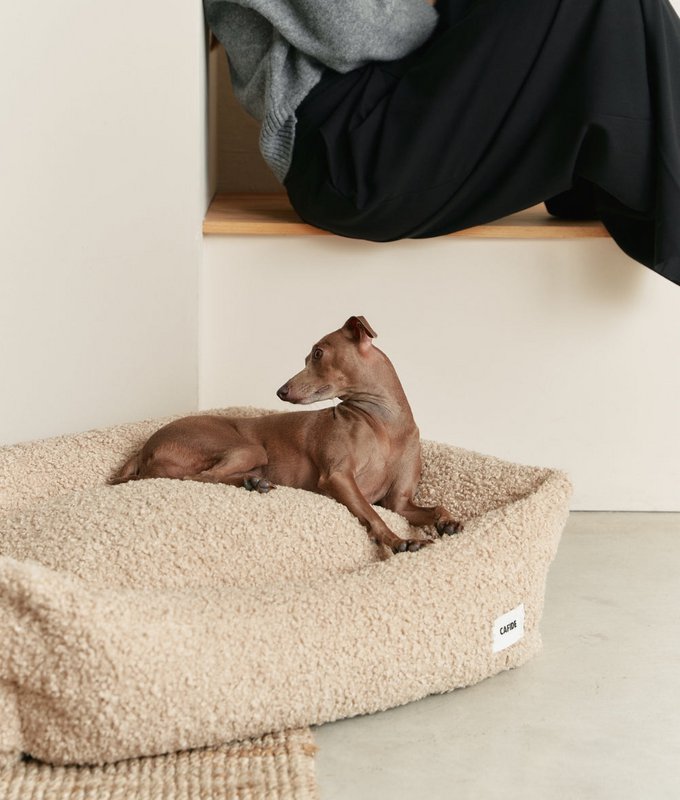 Cama Perro Borreguito Beige, Snozy