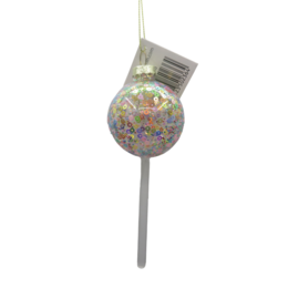 Ornament - Weihnachtshänger - Lol Pop - Glas - 5x5x13,5cm