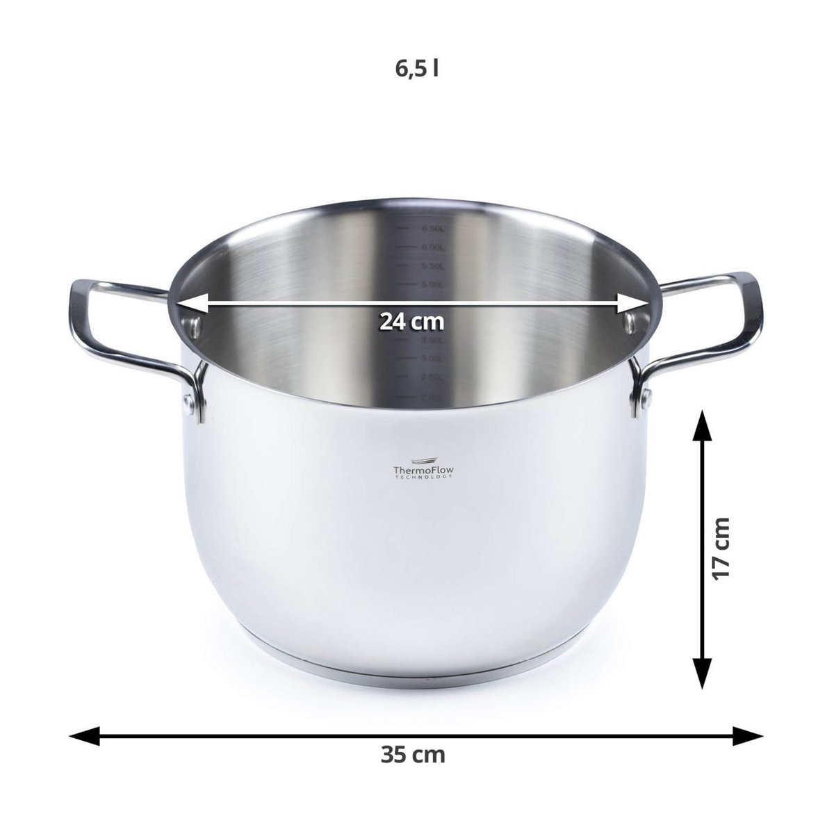 Pour & Cook Casserole with glass lid - 24x12 cm