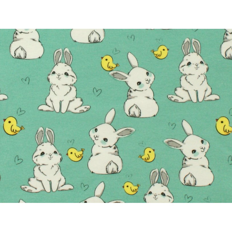 Baby Pumphose Häschen Küken Kleiner Hase mint, hellmint