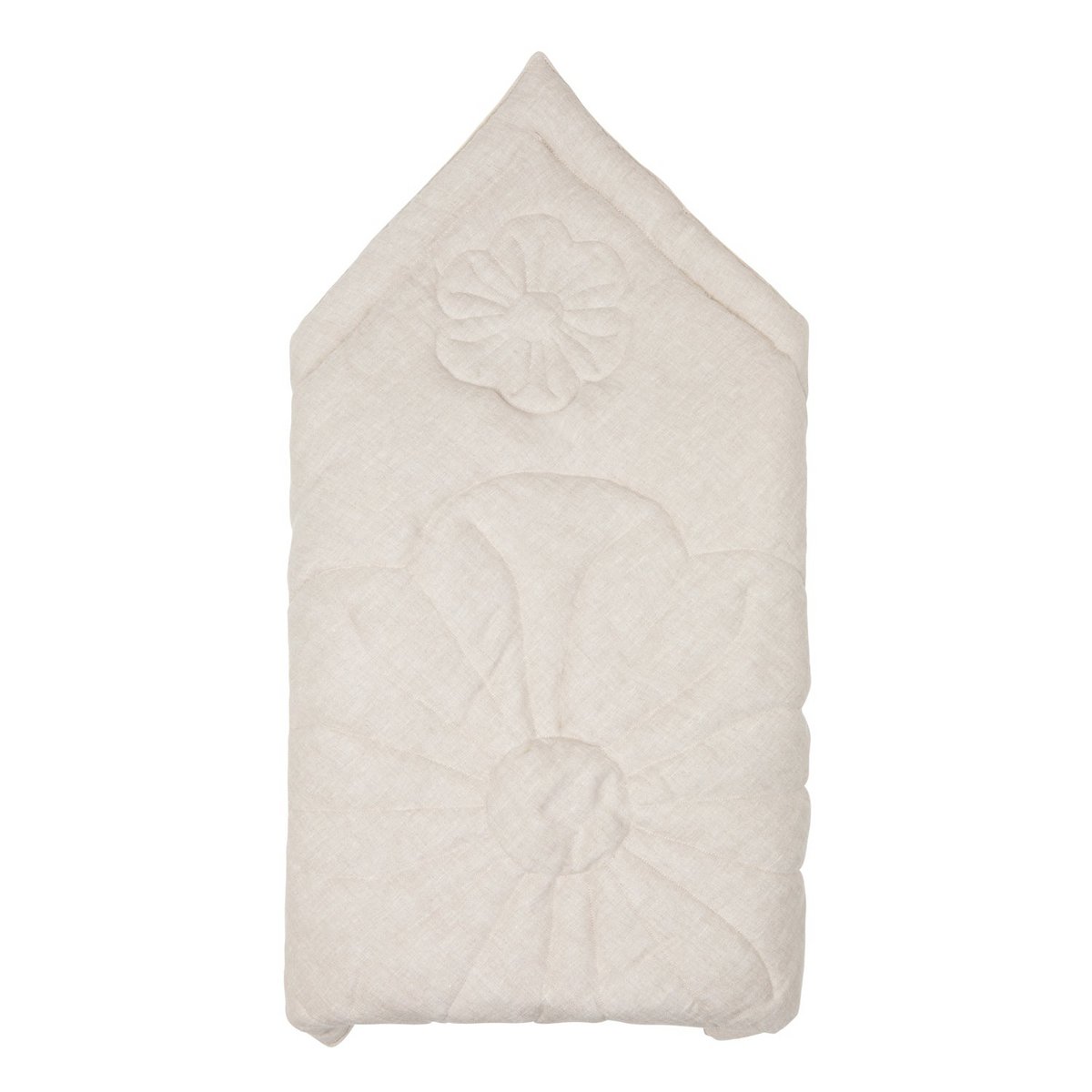 Cuerno de bebé flor de lino "Arena"