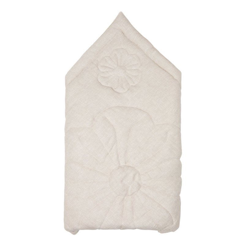 Cuerno de bebé flor de lino "Arena"