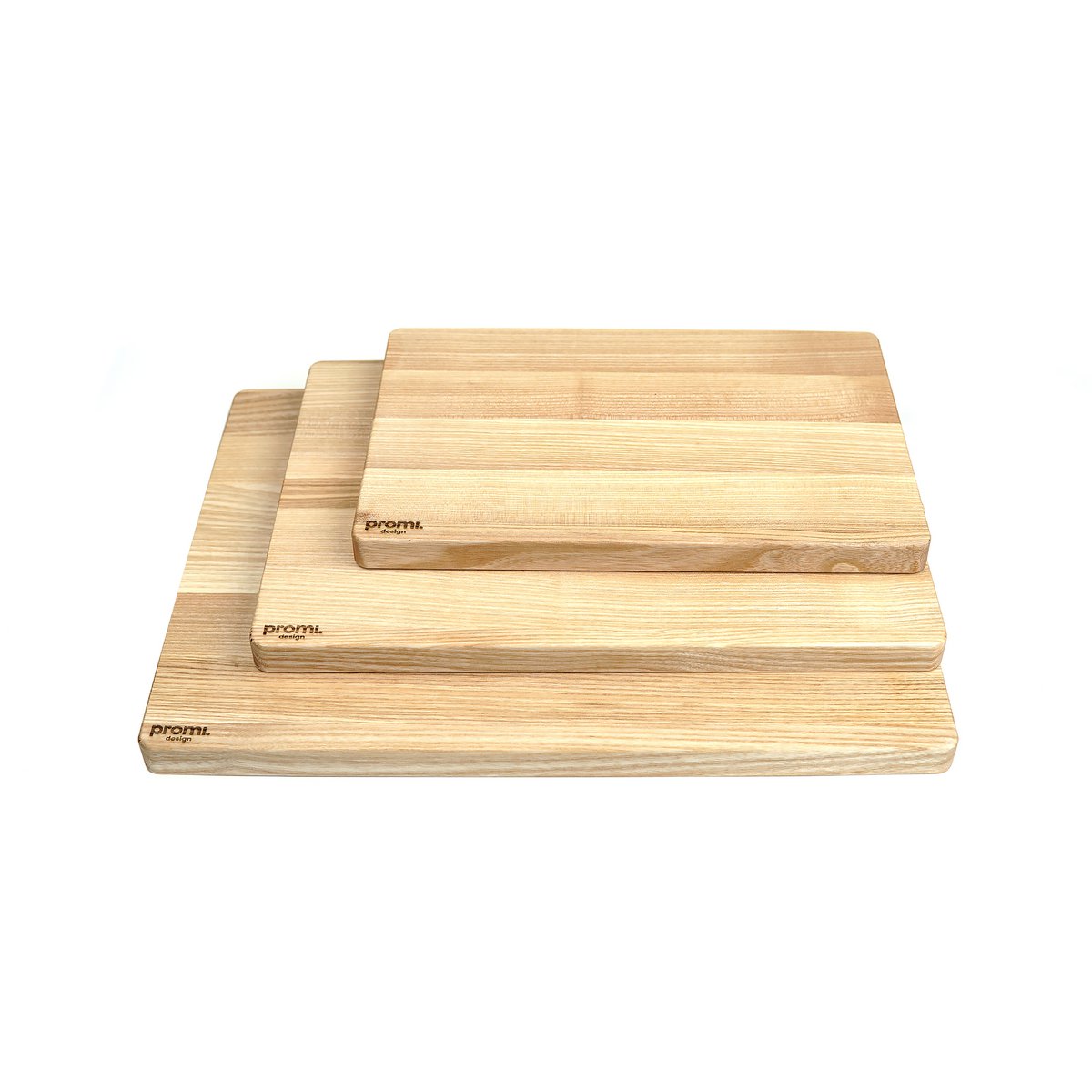 Planche à découper en bois de frêne naturel dur 3 tailles
