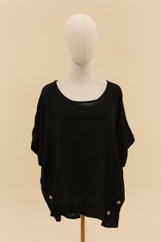 Blusa in lino RIF. 4649