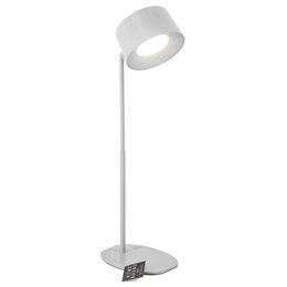 Schreibtischlampe Design LED auf Batterie weiß, mit Wandmontage