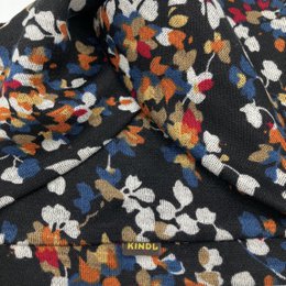Twist Headband - Autumn Leaves, Ponte Jersey