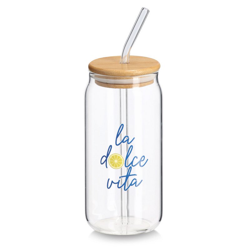 Trinkglas "la dolce vita" 500ml FSC 100%