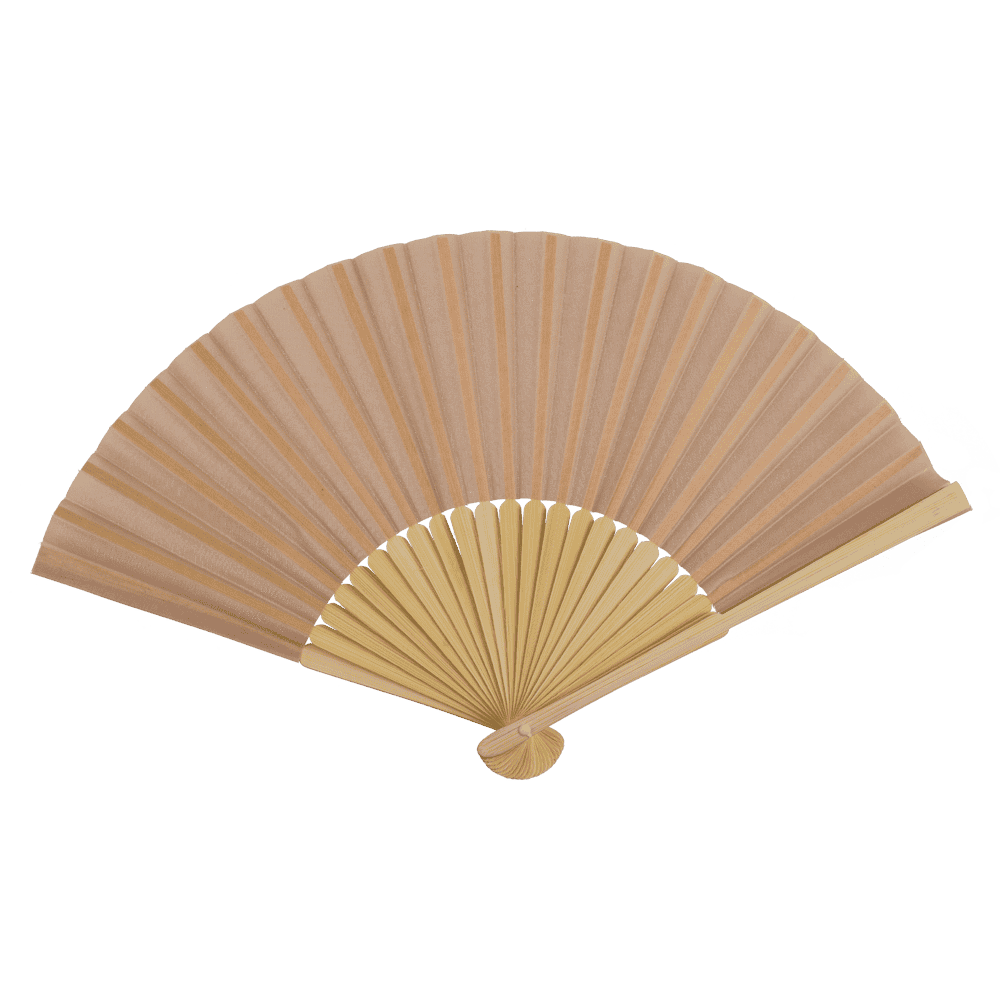 Fan, Natural, 21 cm, bamboo,
