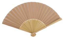 Fan, Natural, 21 cm, bamboo,