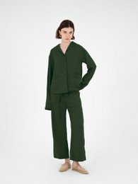 Grinch Green Linen Shirt