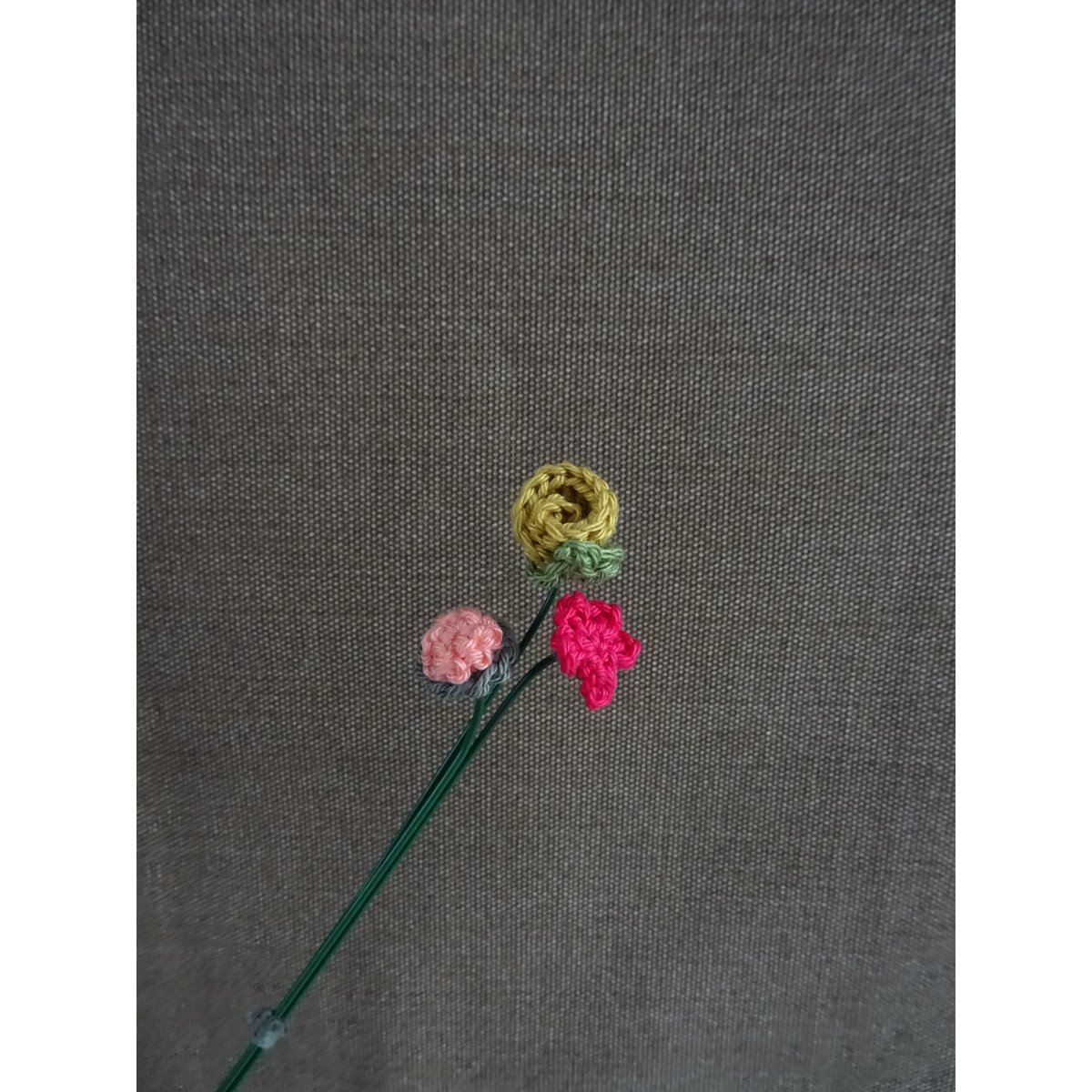 Mini boeket, 3 bloemen