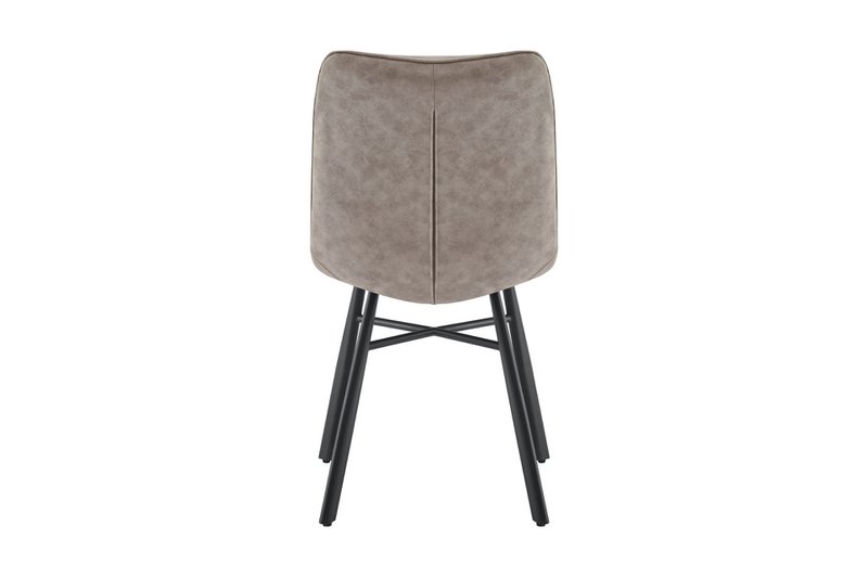 Esszimmerstuhl Dexx - Taupe - Mikrofaser - 2 -Set von 2