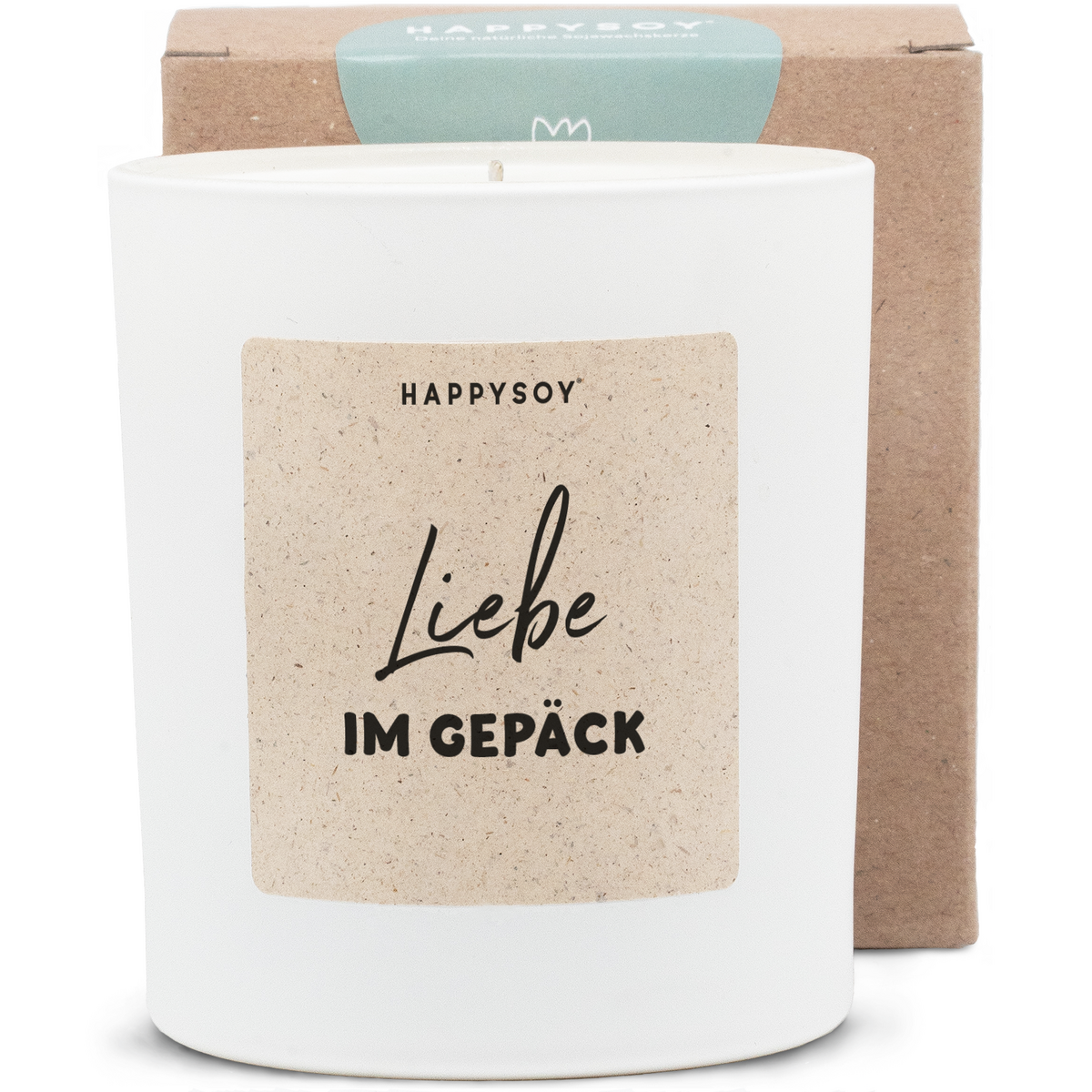 Scented candle - love in luggage