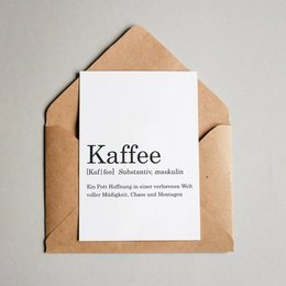 Woordenboek: koffie