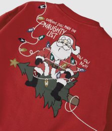 Julesweatshirt - Glow in the Dark