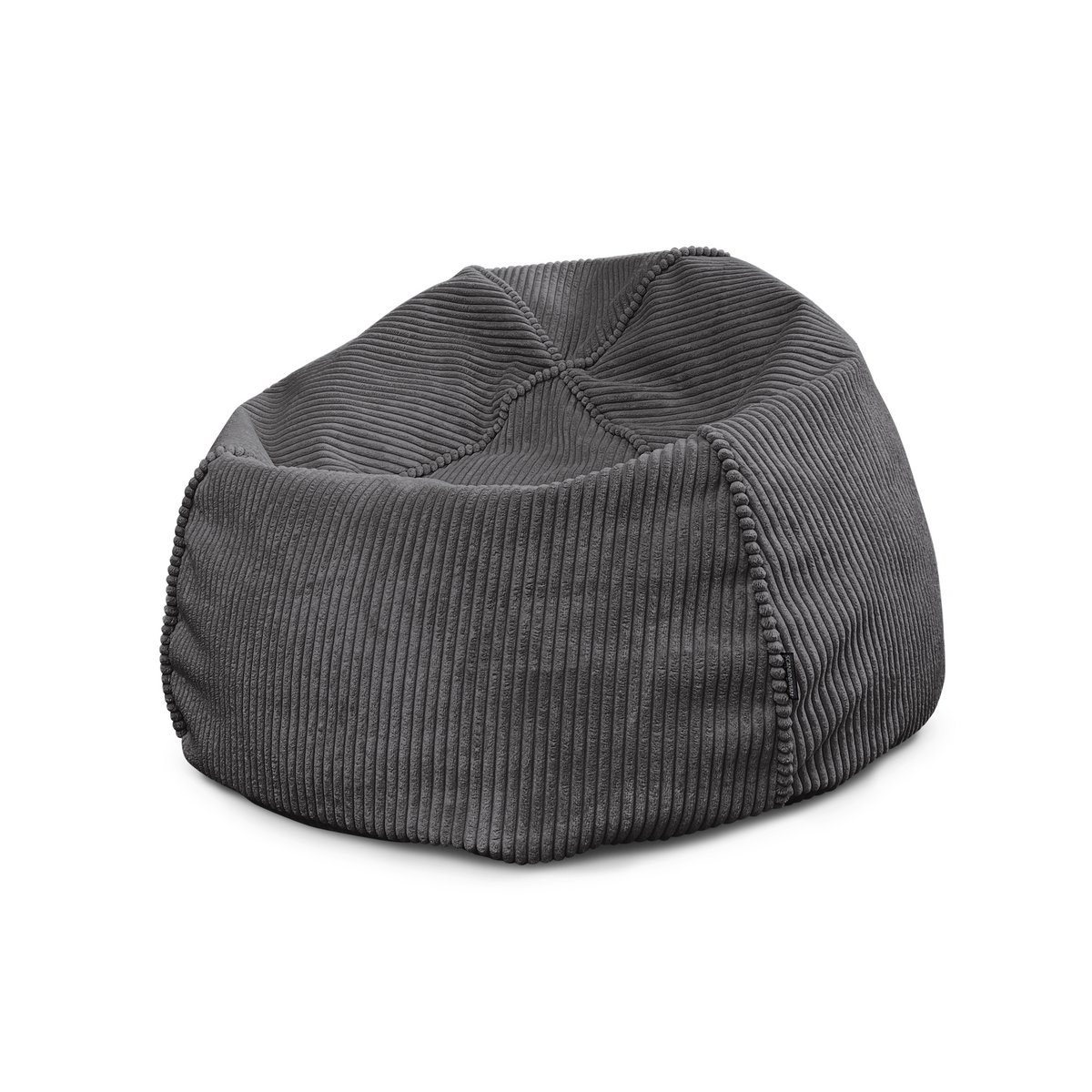 CHILLAX M Bean Bag, Corduroy, Lincoln 61 Pink